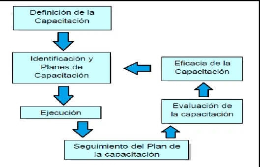 Figura 05. Plan de Capacitación Fuente: Normas OHSAS  18001 y 18002 