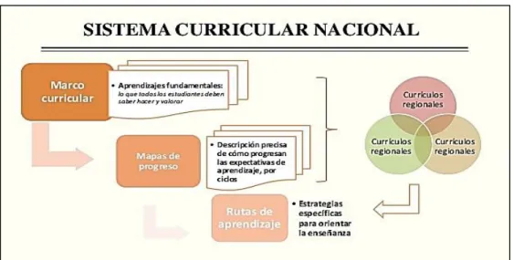 Figura N° 01 Sistema curricular. 