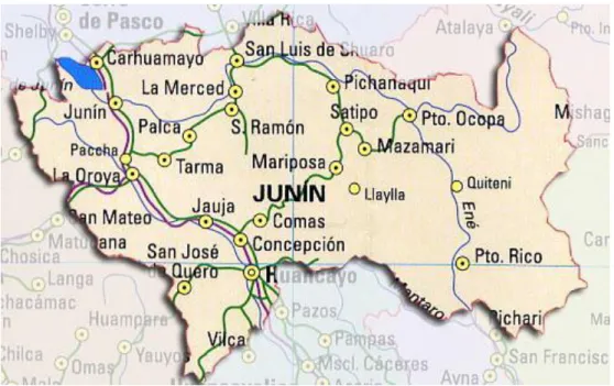 Figura 19: Mapa de Huancayo- Junín 
