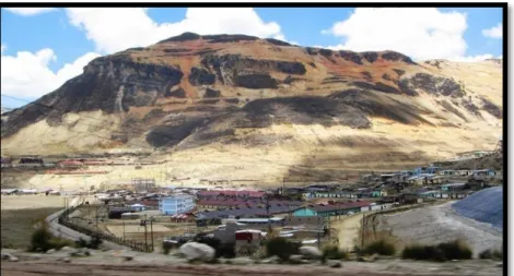 Ilustración  1:  Campamento  de  la  Compañía  Minera  AZULCOCHA  MINING. 