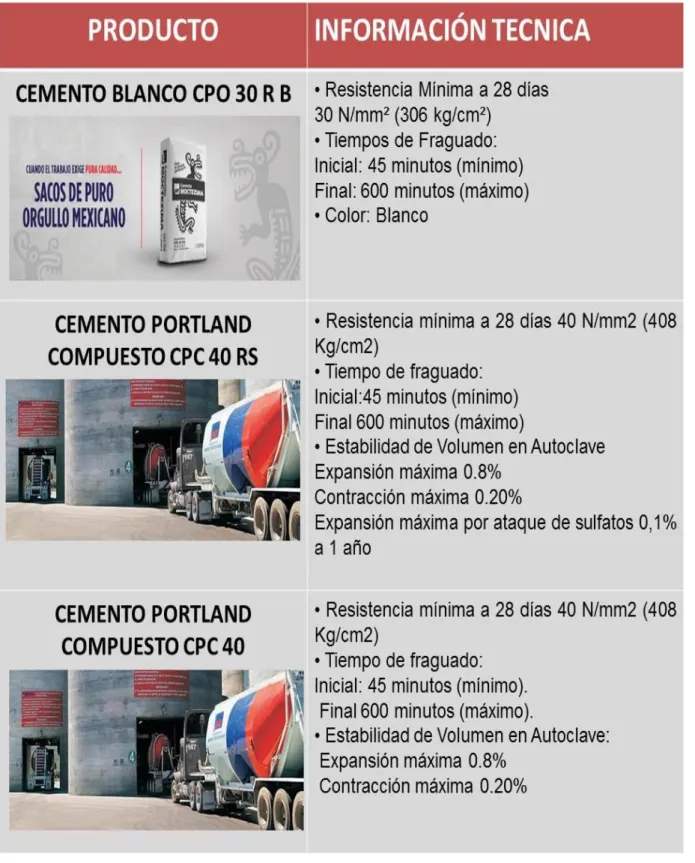 Ilustración 5 Productos 