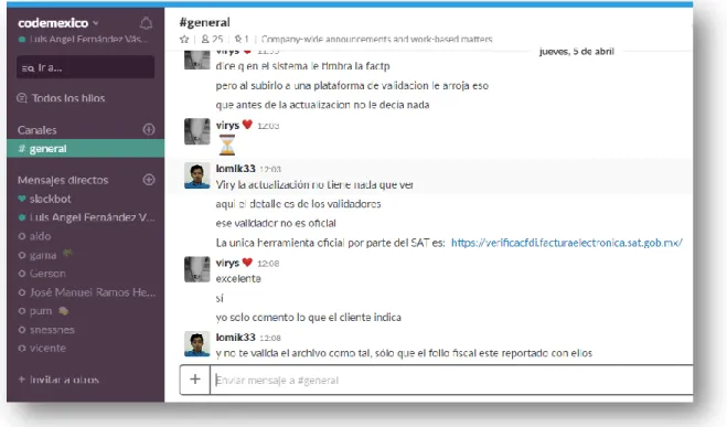 Ilustración 13  Slack