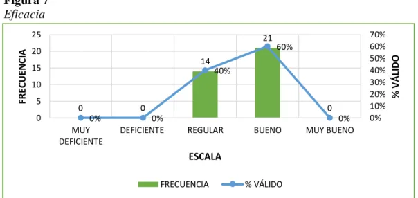 Figura 7  Eficacia 
