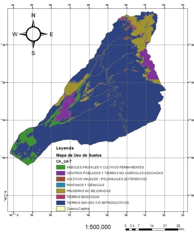 Mapa 4: Mapa del Uso Actual de Suelos