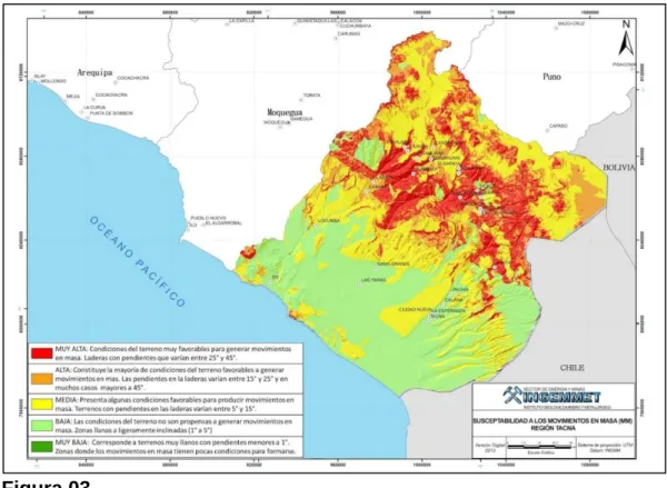 Mapa Peligro Tacna 