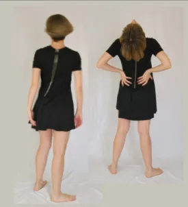 Figura 2. Estudio sobre la pose de espaldas. Imagen propia 
