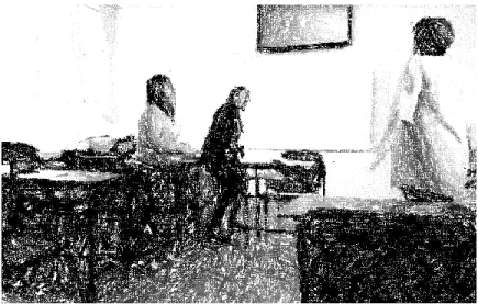 Figure 4.8: Teacher dancing with students 