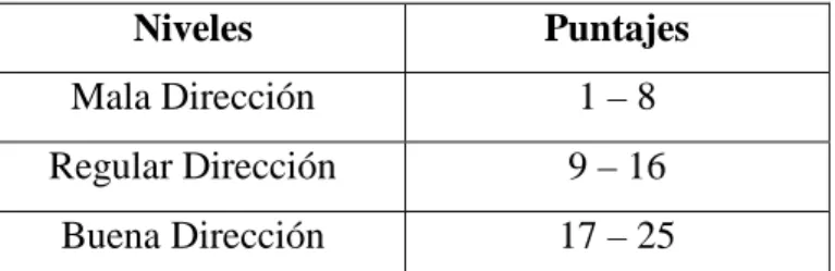 Figura 11: Dirección 
