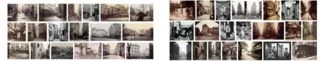 Fig. 9 París. Miradas Comparadas. Fotografía de edificios y espacios urbanos de Marville y Atget Fuente: 