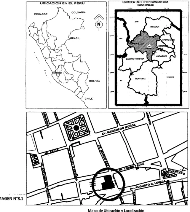 Mapa de Ubicación  y  Localización 
