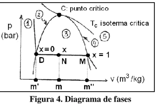 Figura 4. Diagrama de fases 