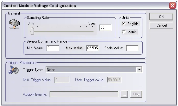 Figure 3.1.6f – Alert audio trigger with AutoEnginuity ScanTool [15] 