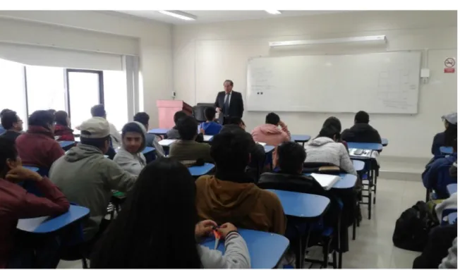 FOTO 2 Preparación a los estudiantes sobre Maple 17   