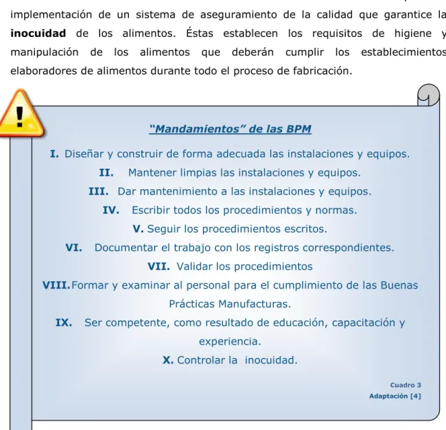Cuadro 3   Adaptación [4] 