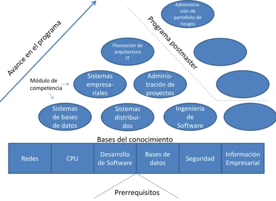 Figura 6.Base para el planteamiento del programa de tecnologías de información. 
