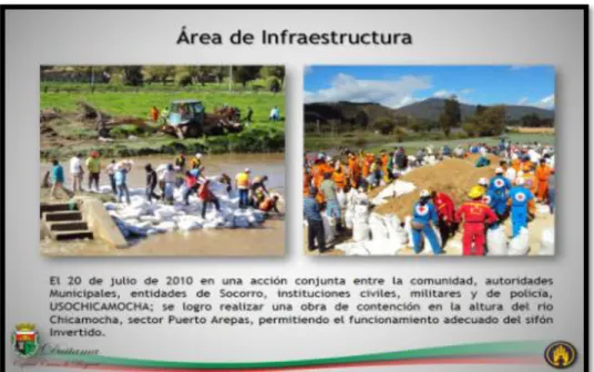 Figura 3.   Diapositiva 3.   Área de infraestructura  