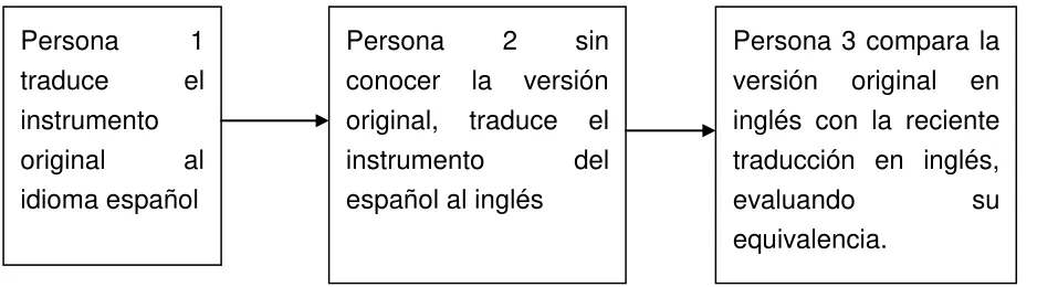 Figura 1. Proceso de traducción inversa 