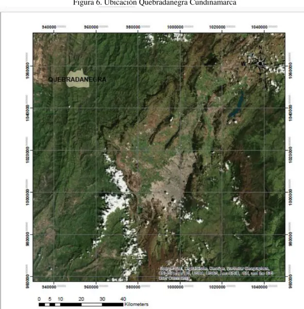 Figura 6. Ubicación Quebradanegra Cundinamarca 