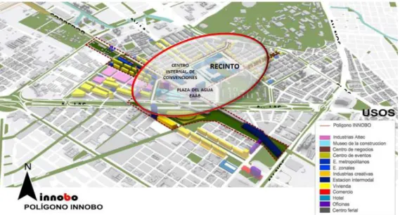 Figura 1. Localización proyecto INNOBO.