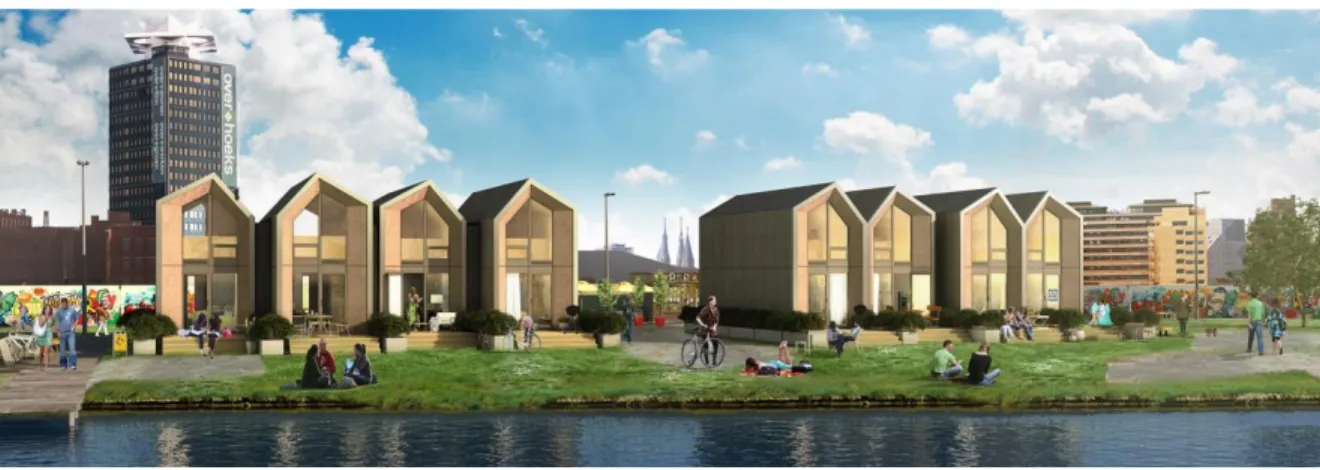 Figura 7. Render urbano Heijmans one 