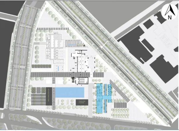Figura  8. Implantación edificio 