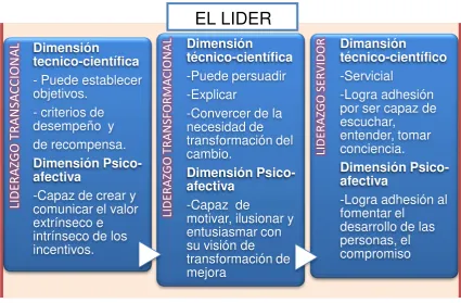 Figura 2. Enfoques de liderazgo. 