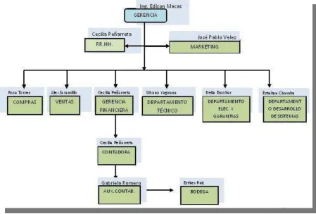 Fig 2. Organigrama 