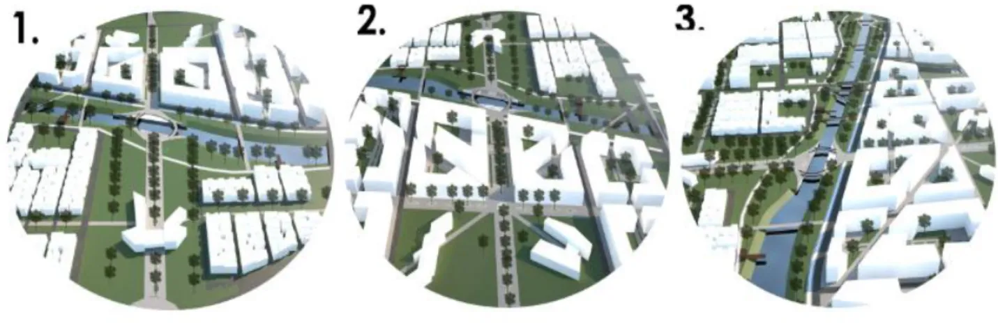 Figura      18: Usos de propuesta urbana Fuente :  Elaboracion grupal 2018 CC BY    
