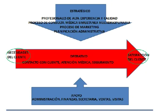 Figura 11: Proceso estratégico de CrecerBien 