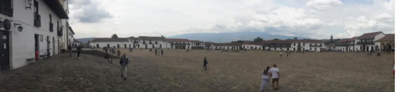 Figura 1. Plaza Mayor de Villa de Leyva. 