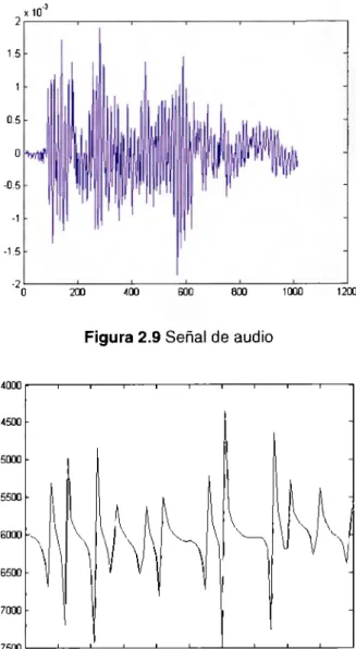 Figura 2.9 Señal de audio 