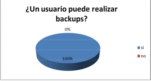 Figura 9. Encuesta para levantamiento de información en la actividad de backup. 