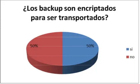 Figura 13. Encuesta para levantamiento de información en la actividad de backup. 