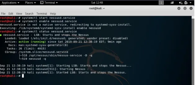 Figura 8. Configuracion de Nessus 