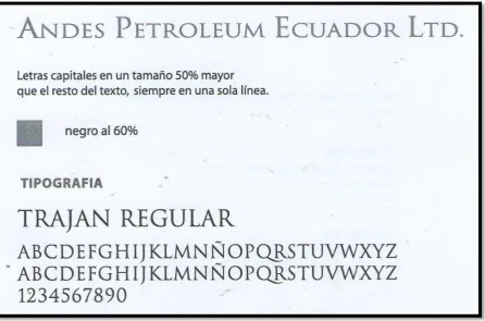 Figura 3. Manejo Tipográfico.  