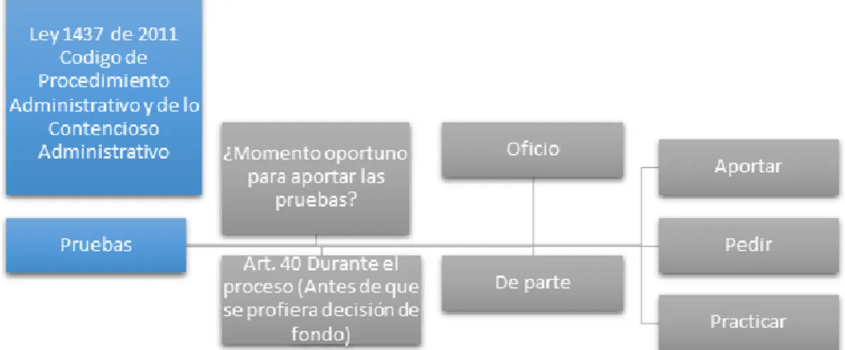 Gráfico 2. Momento para aportar pruebas