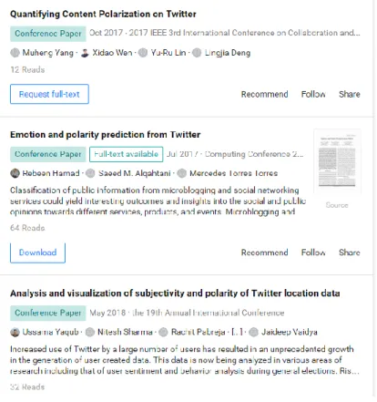 Figura 9 Búsqueda usando ResearchGate 