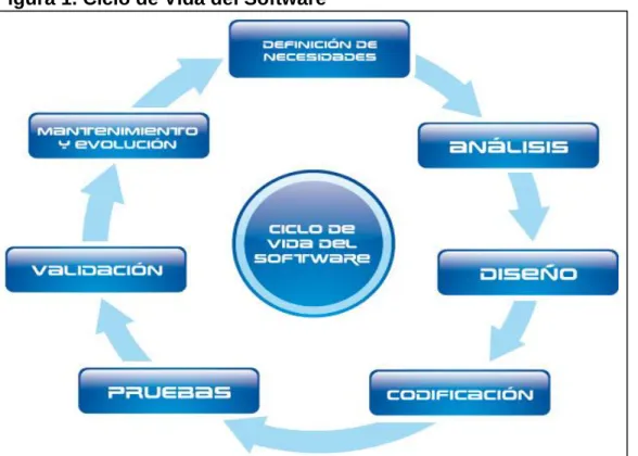 Figura 1. Ciclo de Vida del Software 