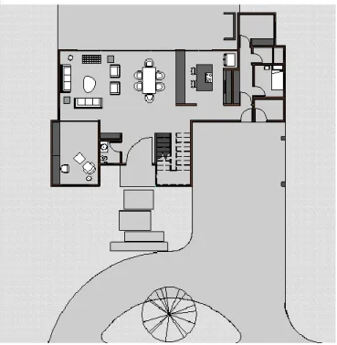 Ilustración 3. Render proyecto casa Florencia Revit.