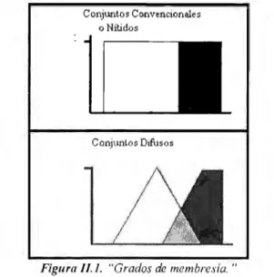 Figura 11.1.  &#34;Grados de  membresía.  &#34; 