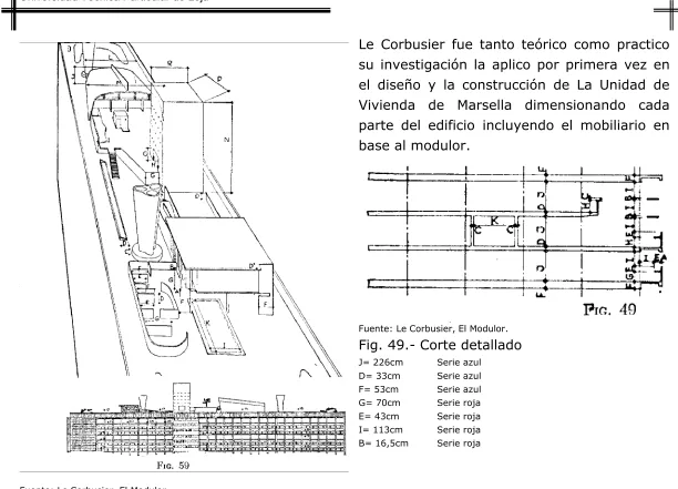 Fig. 49.- Corte detallado