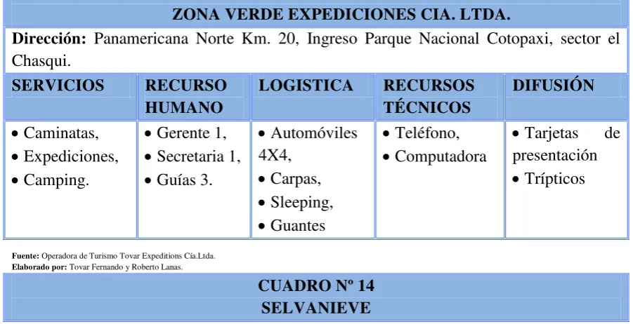 CUADRO Nº 13 