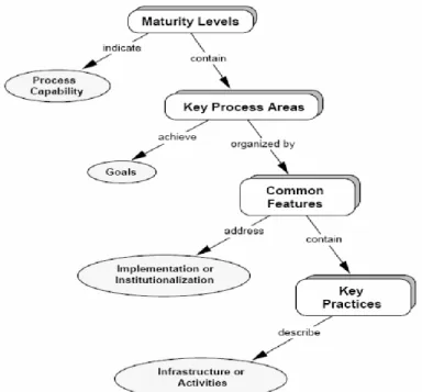 Figura 6.  Niveles de madurez CMMI. 