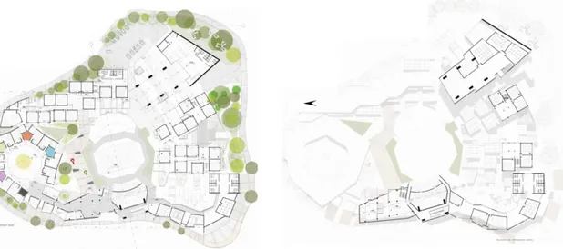 Figura 5. Planta Primer y segundo nivel del proyecto 