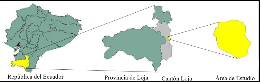 Figura Nº 1: Localización del área de estudio (SZH). 