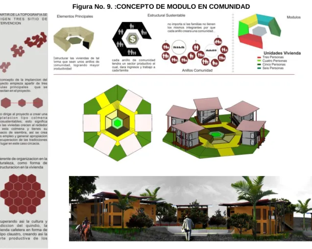 Figura No. 9. :CONCEPTO DE MODULO EN COMUNIDAD 