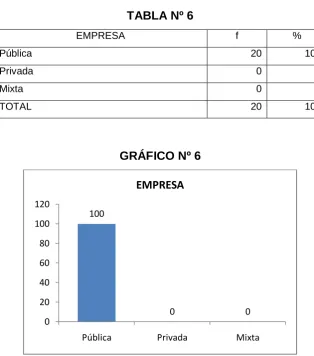 TABLA Nº 6 