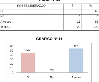 TABLA Nº 11 