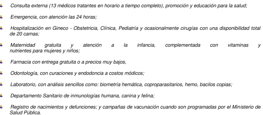 Tabla 3 Grupos Programáticos
