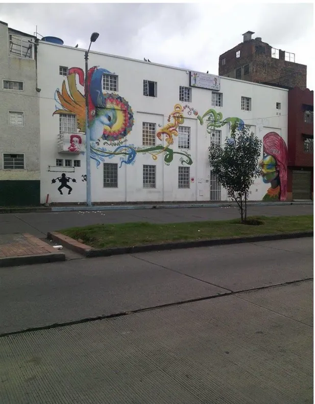 Foto 1. 10 de marzo de 2015. Primera observación participante. Casa de la juventud  Jaime Garzón